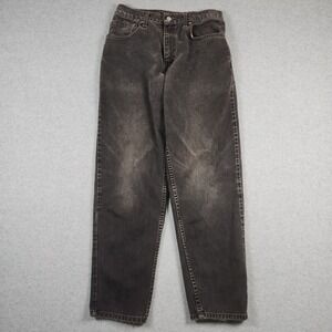 Vintage Levis Jeans 31x34 (Actual 30x30) Black 560 Loose Fade Made in USA 90s